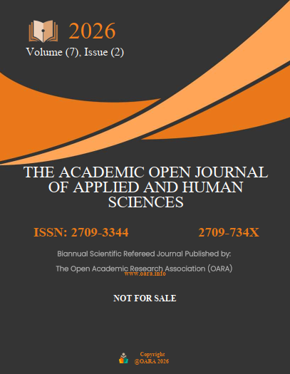 The Academic Open Journal of Applied and Human Sciences Volume 7 Issue 2 (2026)